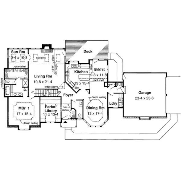 Luxury House Plan First Floor - Glenworth European Home 038D-0402 - Search House Plans and More