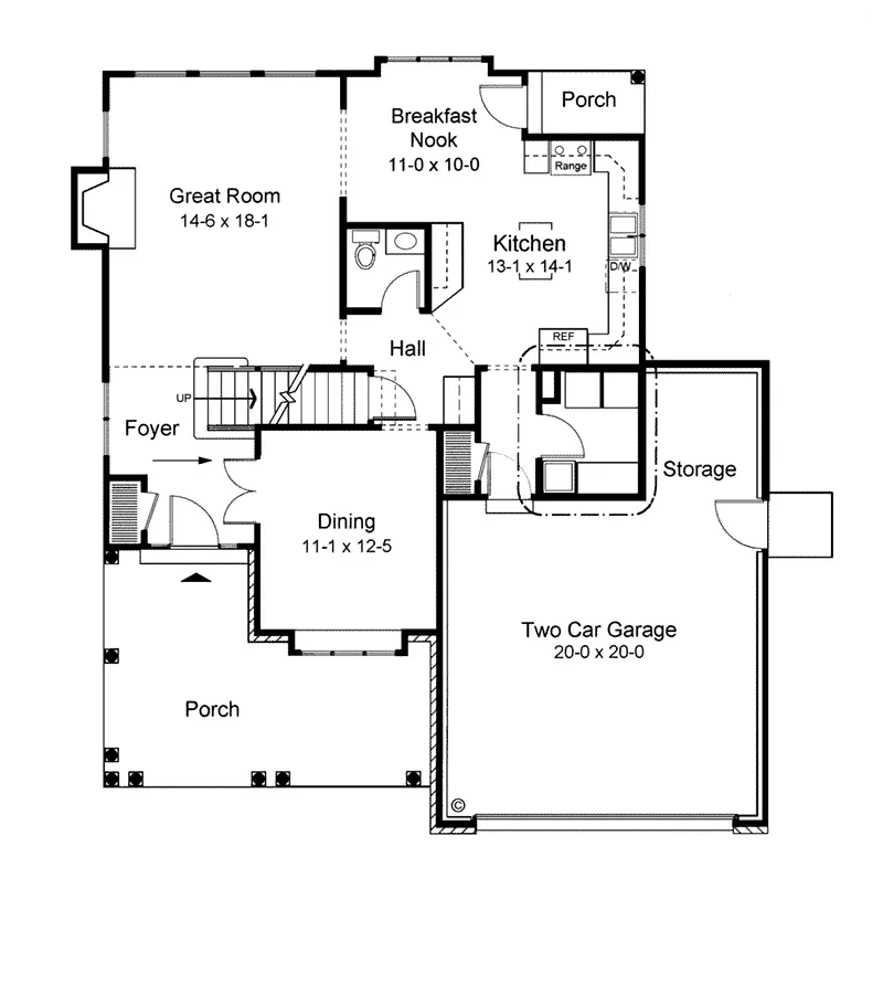 Traditional House Plan First Floor - Cheltenham Neoclassic Home 038D-0446 - Search House Plans and More