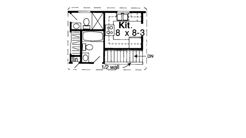 Ranch House Plan Optional Floor Plan - Eastridge Efficient Ranch Home 038D-0472 - Search House Plans and More
