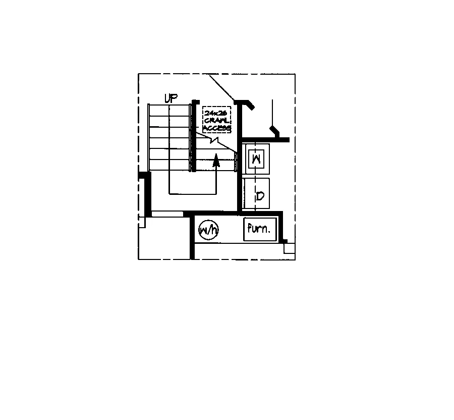 Traditional House Plan Optional Floor Plan - Appleblossom Modern Home 038D-0487 - Search House Plans and More