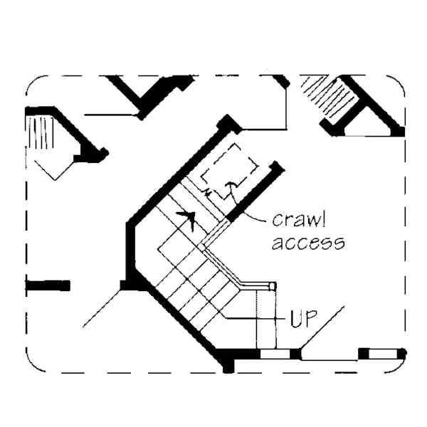 Traditional House Plan Optional Floor Plan - Holly Spring Country Home 038D-0506 - Search House Plans and More