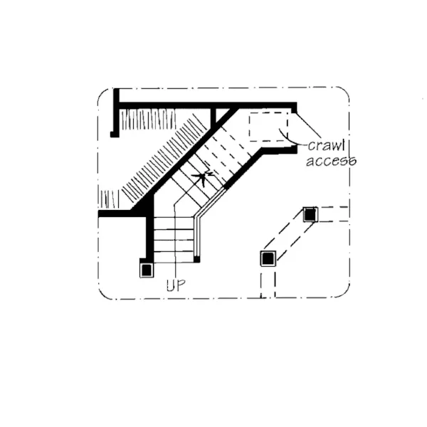 Traditional House Plan Optional Floor Plan - Leadale Traditional Home 038D-0508 - Shop House Plans and More