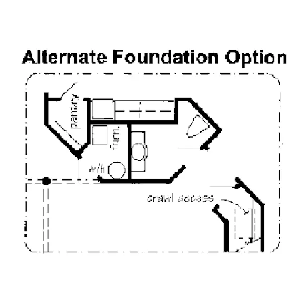 European House Plan Optional Floor Plan - Pretoria European Home 038D-0530 - Shop House Plans and More