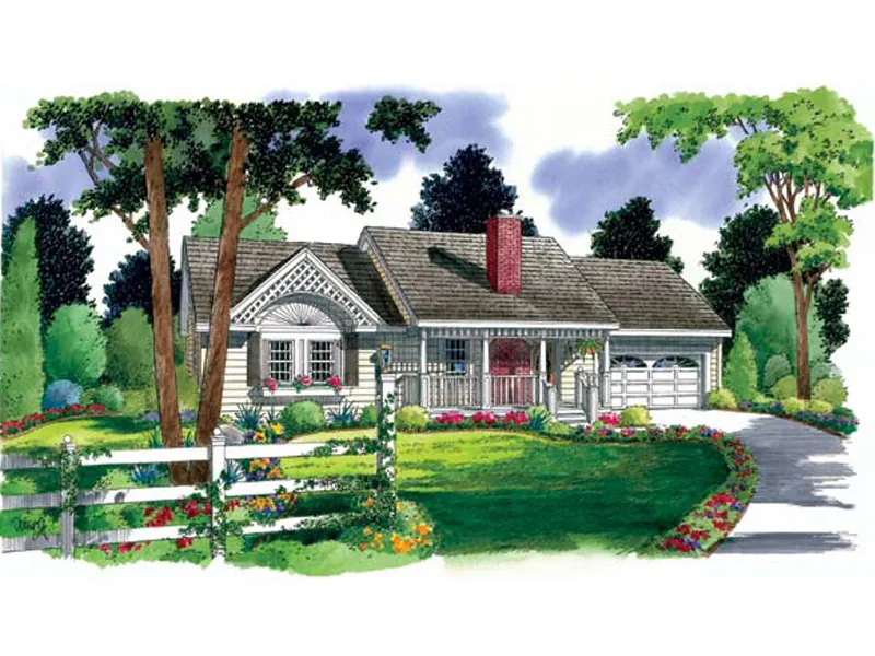 Charming Ranch With Lots Of Country Detail
