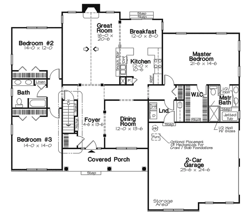 Country French House Plan First Floor - Cecil Country Home 038D-0567 - Search House Plans and More