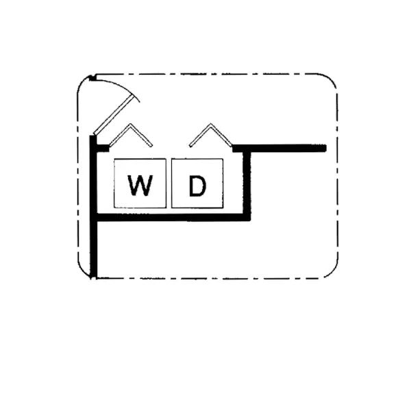 Ranch House Plan Optional Floor Plan - Cornell Traditional Ranch Home 038D-0607 - Search House Plans and More