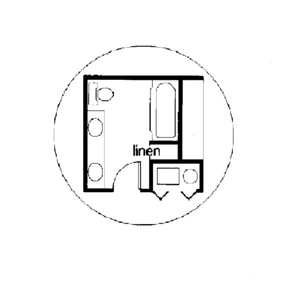 Traditional House Plan Optional Floor Plan - Yale Place Traditional Home 038D-0608 - Shop House Plans and More