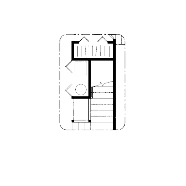 Traditional House Plan Optional Floor Plan - Norlakes Country Home 038D-0612 - Shop House Plans and More