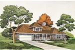 Country House Plan Front Image - Pocono Peak Rustic Home 038D-0616 - Shop House Plans and More