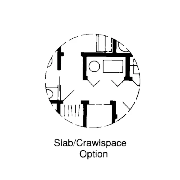 Cabin & Cottage House Plan Optional Floor Plan - Radcliffe Woods Rustic Home 038D-0633 - Shop House Plans and More