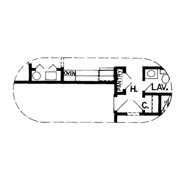 Traditional House Plan Optional Floor Plan - Lynncrest Country Farmhouse 038D-0634 - Shop House Plans and More