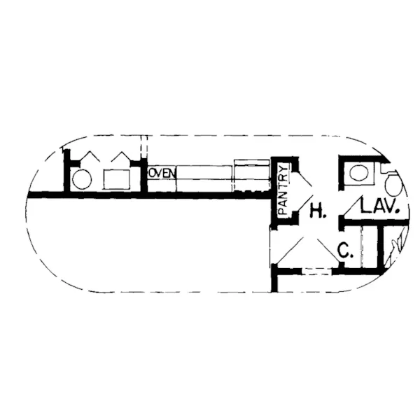 Farmhouse Plan Optional Floor Plan - Argonne Hill Country Home 038D-0635 - Search House Plans and More