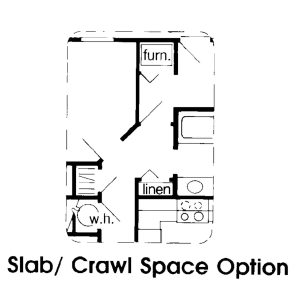 Vacation House Plan Optional Floor Plan - Elsinore Cove A-Frame Home 038D-0645 - Search House Plans and More