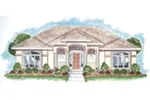 European House Plan Front of House 038D-0646