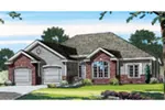 Traditional House Plan Front Image - Joshlynn Mill Ranch Home 038D-0649 - Search House Plans and More
