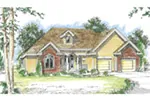 Modern House Plan Front Image - Cleeve Traditional Ranch Home 038D-0651 - Search House Plans and More