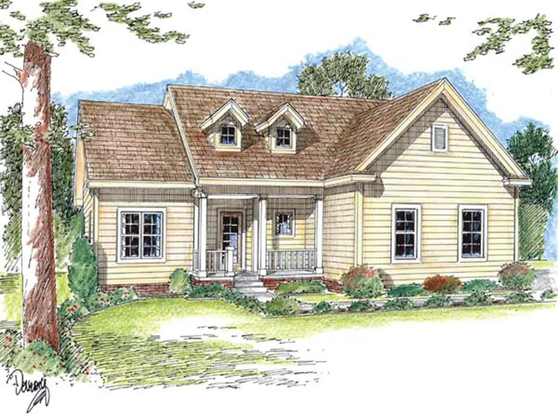 Ranch House Plan Front Image - Baymont Lane Country Home 038D-0655 - Search House Plans and More