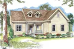 Ranch House Plan Front Image - Baymont Lane Country Home 038D-0655 - Search House Plans and More