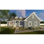 Country House Plan Front of House 038D-0655