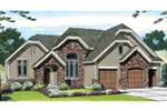 Country French House Plan Front Image - Garson Traditional Ranch Home 038D-0659 - Search House Plans and More