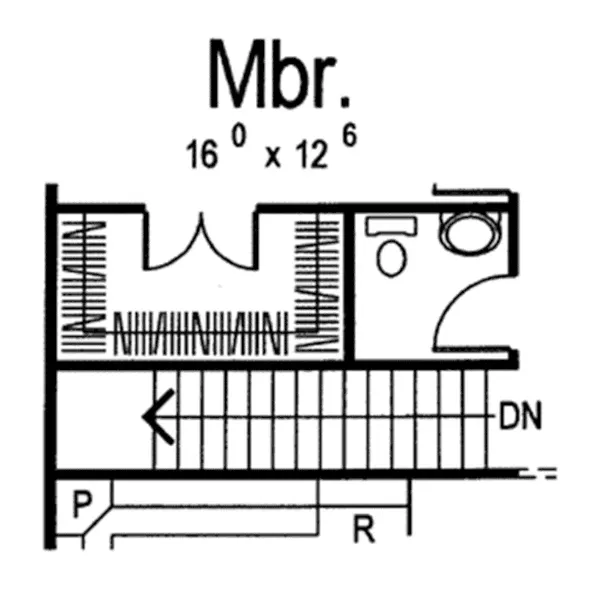 Traditional House Plan Second Floor - Thorley Ranch Home 038D-0674 - Shop House Plans and More