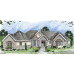 Victorian House Plan Front of Home - Kleinkemper Manor Luxury Home 038D-0706 - Search House Plans and More