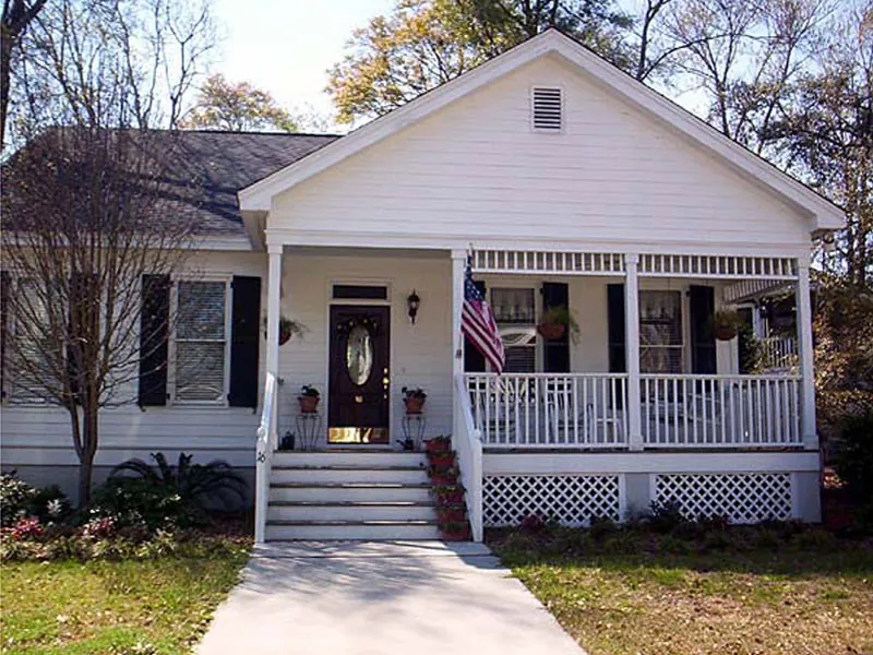 Country Ranch Home With Wide Front Porch