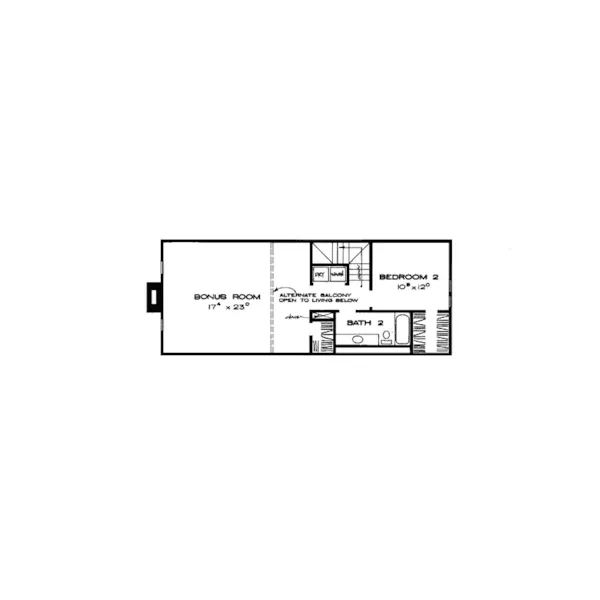 Farmhouse Plan Second Floor - Point Estero Vacation Home 038D-0723 - Shop House Plans and More