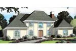 European House Plan Front of Home - Gia Luxury European Home 038D-0774 - Search House Plans and More