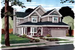 Country House Plan Front of Home - Solana Hill Traditional Home 038D-0784 - Shop House Plans and More