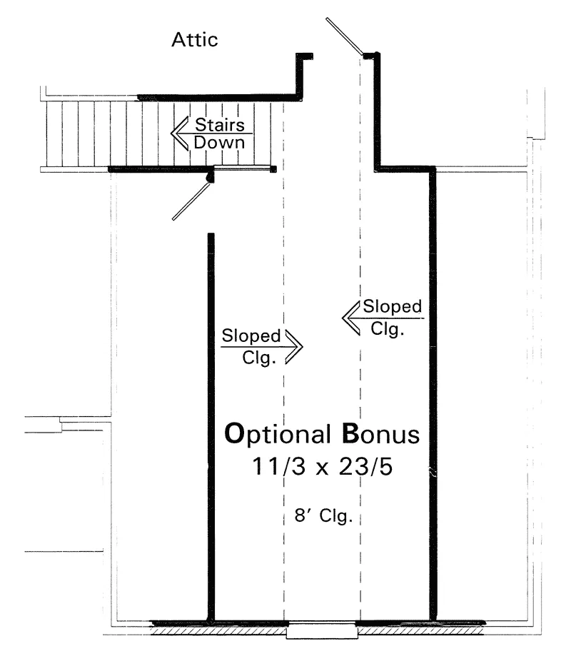 Waterfront House Plan Second Floor - Roseland Traditional Home 039D-0038 - Shop House Plans and More
