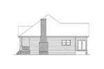 Ranch House Plan Right Elevation - Bedford Country Ranch Home 040D-0008 - Search House Plans and More