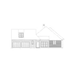 Country House Plan Left Elevation - Tavalon Country Home 040D-0009 - Shop House Plans and More