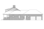 Farmhouse Plan Right Elevation - Paterson Country Home 040D-0012 - Shop House Plans and More