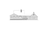 Country House Plan Rear Elevation - Forestville Country Home 040D-0015 - Search House Plans and More