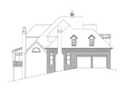 Traditional House Plan Left Elevation - Levinson Place French Home 040D-0017 - Shop House Plans and More