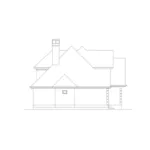 European House Plan Left Elevation - Radcliffe European Home 040D-0018 - Shop House Plans and More