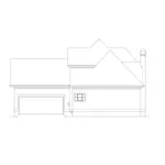 European House Plan Right Elevation - Bridgeport Mill European Home 040D-0019 - Search House Plans and More