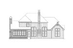 Country House Plan Rear Elevation - Forestview Country Home 040D-0021 - Search House Plans and More