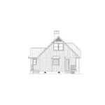 Bungalow House Plan Left Elevation - Haverhill Cottage Home 040D-0028 - Search House Plans and More