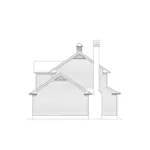 Country House Plan Left Elevation - Elmfield Country Home 040D-0031 - Search House Plans and More