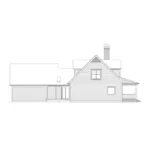 Country House Plan Left Elevation - Spring Valley Country Farmhouse 040D-0032 - Shop House Plans and More