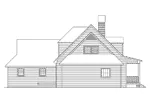 Farmhouse Plan Left Elevation - Grayson Country Home 040D-0033 - Search House Plans and More