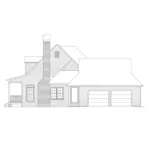 Country House Plan Right Elevation - Grayson Country Home 040D-0033 - Search House Plans and More