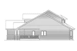 Traditional House Plan Right Elevation - Monticello Pond Country Home 041D-0003 - Shop House Plans and More