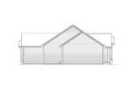 Ranch House Plan Left Elevation - Dayton Terrace Ranch Home 041D-0004 - Search House Plans and More