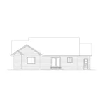 Ranch House Plan Rear Elevation - Dayton Terrace Ranch Home 041D-0004 - Search House Plans and More