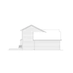 Traditional House Plan Left Elevation - Dover Traditional Home 041D-0005 - Search House Plans and More