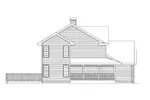 Country House Plan Left Elevation - Hanover Country Home 045D-0001 - Search House Plans and More