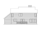 Country House Plan Rear Elevation - Hanover Country Home 045D-0001 - Search House Plans and More